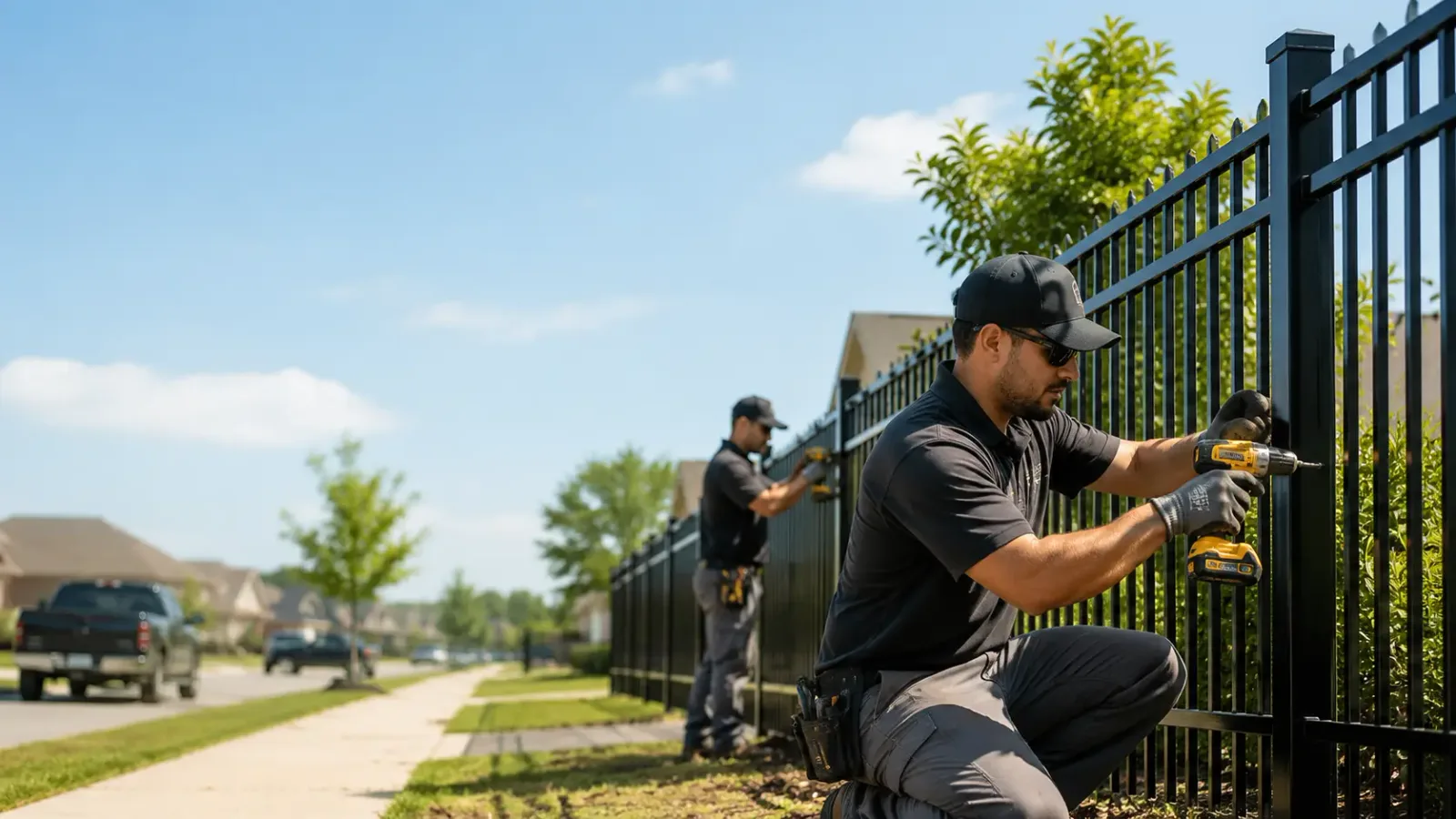 Metal Fence Installation in Austwell, TX